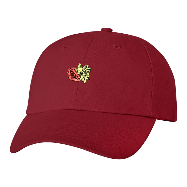 "RAD FLOWERS" DAD CAP (VARIOUS COLORS)